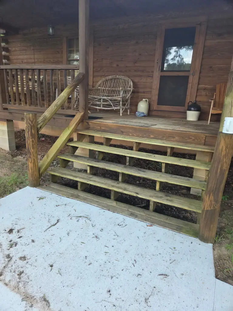 Stair Tread and Railing Replacement in Chappells — chappells