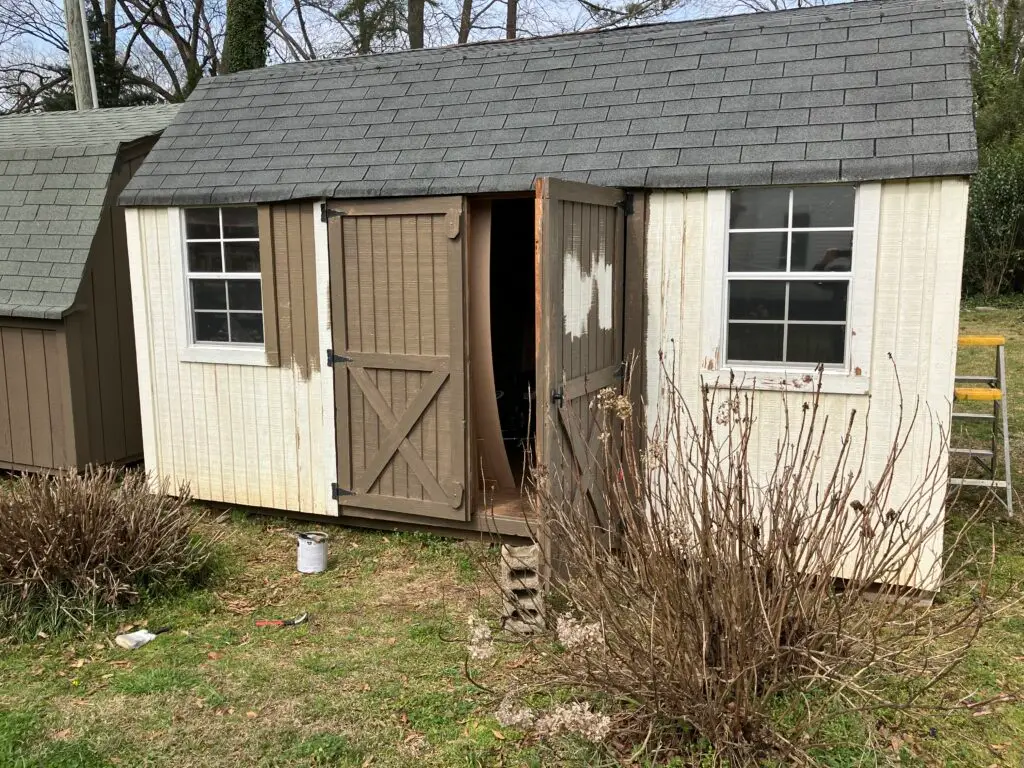 Shed Painting Service in Newberry — exterior painting
