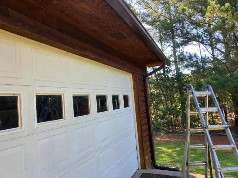 Brown Gutter Installation in Pomaria — drainage solution