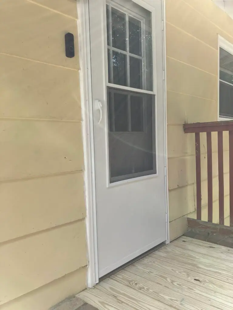 Storm Door Installation and Porch Repair in Little Mountain — little mountain sc